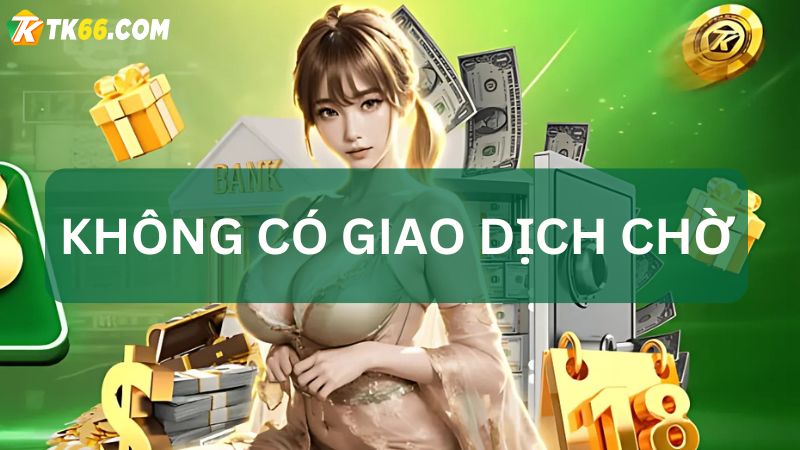 Đảm bảo không có giao dịch chờ xử lý