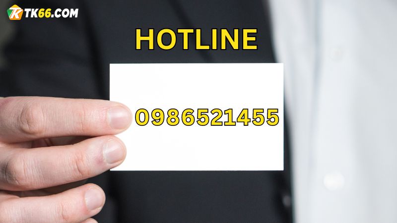 Liên hệ qua hotline để nhận phản hồi nhanh chóng